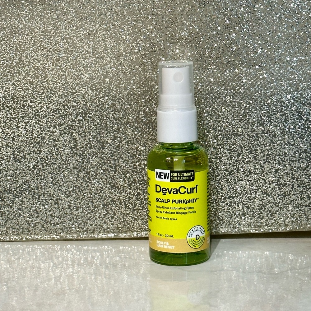 5 for $25 item 🌺 Mini DevaCurl SCALP PURI(pH)Y Easy Rinse Exfoliating Spray